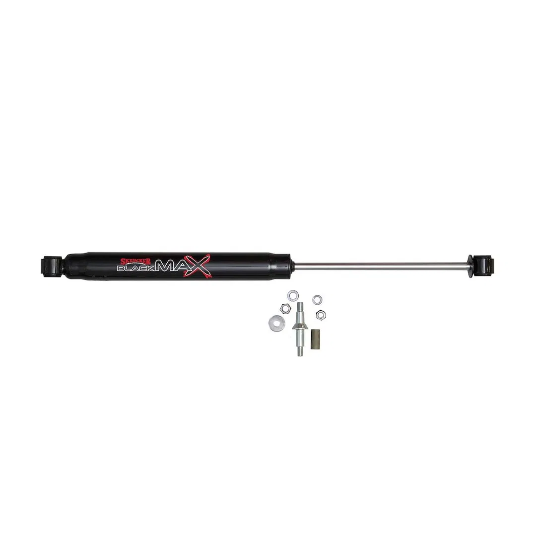 8058 – SKYJACKER Steering Stabilizer, Heavy Duty OEM Single Black Body Mounts To OE Locations